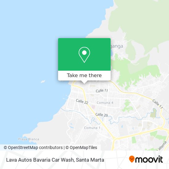 Lava Autos Bavaria Car Wash map