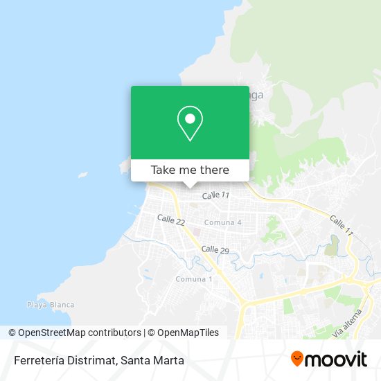 Ferretería Distrimat map