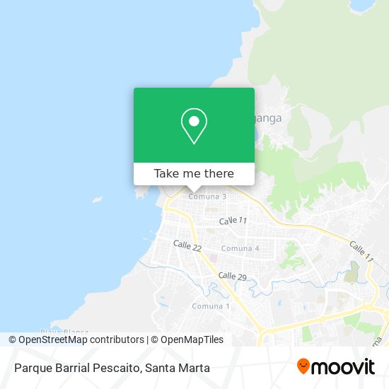 Mapa de Parque Barrial Pescaito
