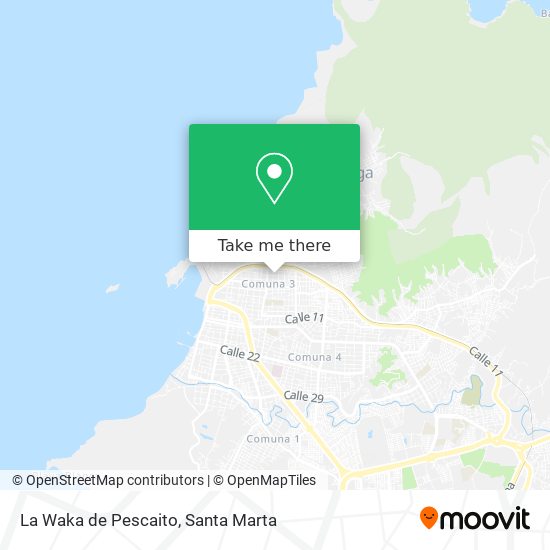 La Waka de Pescaito map