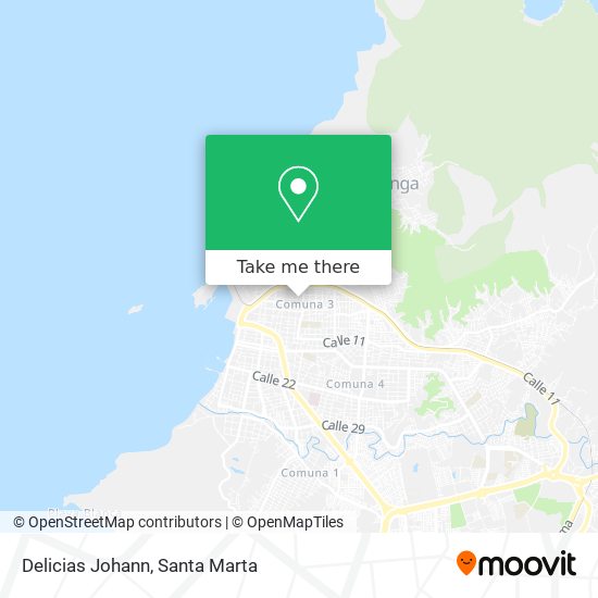 Mapa de Delicias Johann