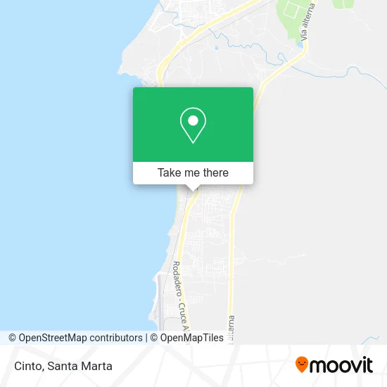 Mapa de Cinto