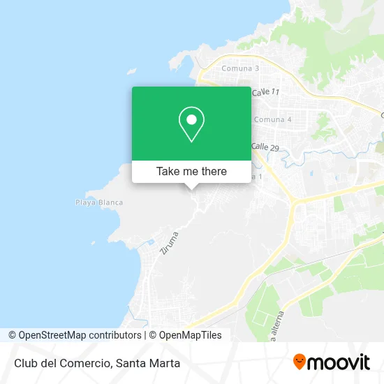 Club del Comercio map