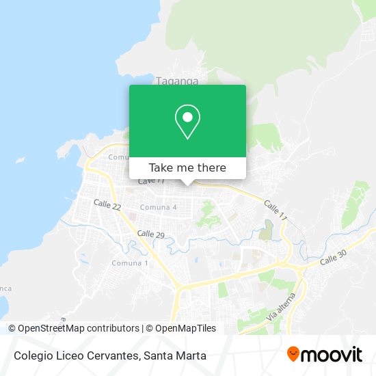 Colegio Liceo Cervantes map