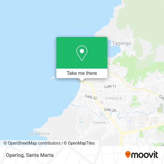 Mapa de Operlog