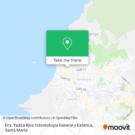 Dra. Yadira Ríos Odontología General y Estética map