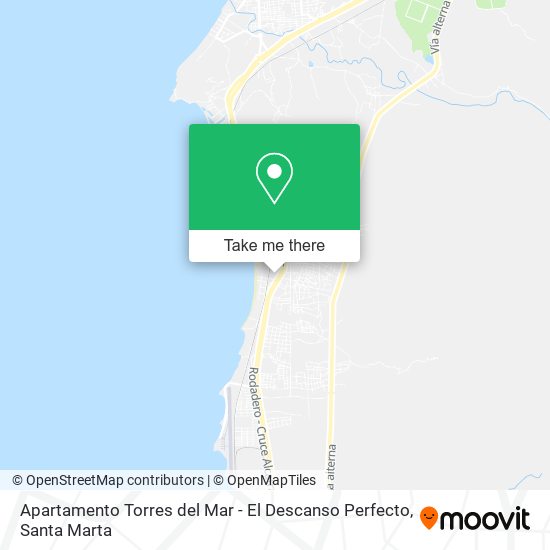 Apartamento Torres del Mar - El Descanso Perfecto map