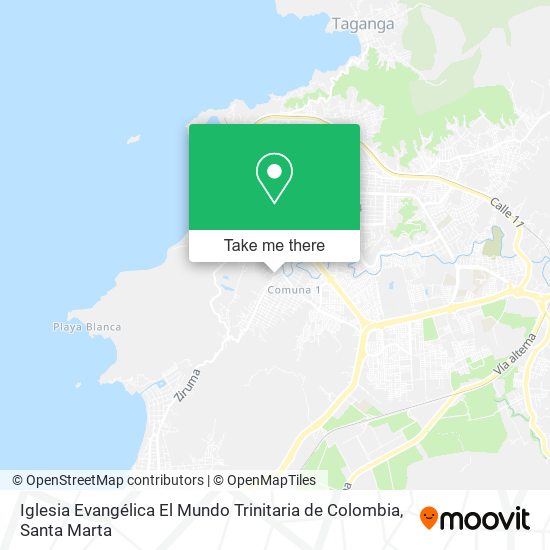 Iglesia Evangélica El Mundo Trinitaria de Colombia map