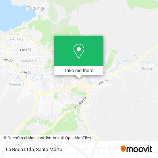 La Roca Ltda map