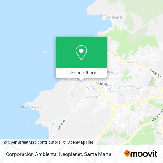 Corporación Ambiental Neoplanet map