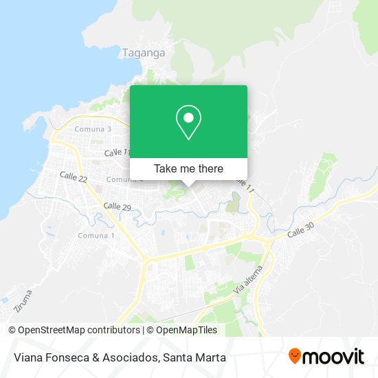 Viana Fonseca & Asociados map