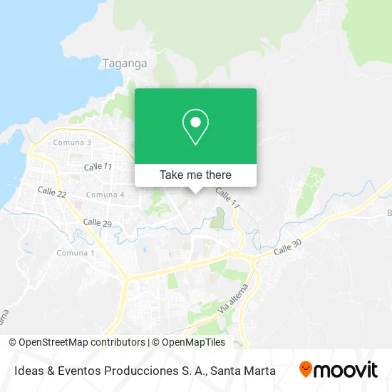 Mapa de Ideas & Eventos Producciones S. A.