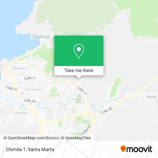 Mapa de Chimila 1