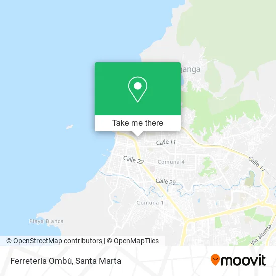 Mapa de Ferretería Ombú