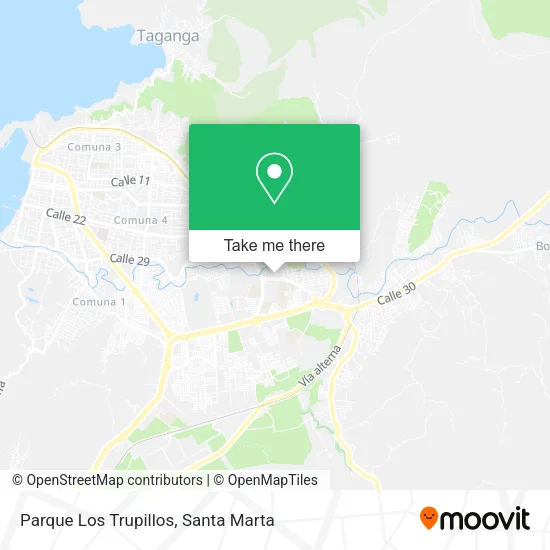 Mapa de Parque Los Trupillos