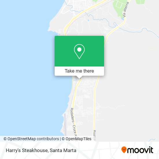 Harry's Steakhouse map
