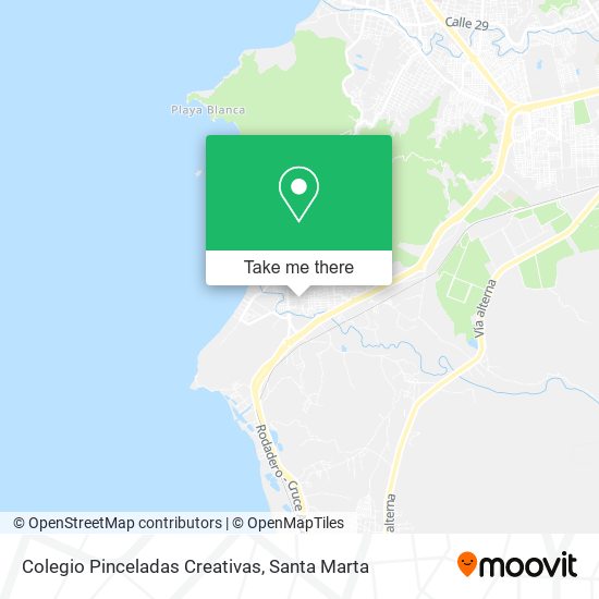 Colegio Pinceladas Creativas map