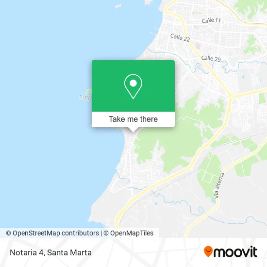 Mapa de Notaria 4