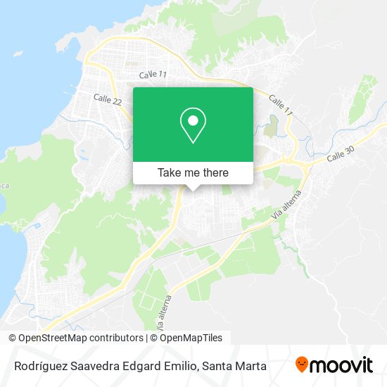 Rodríguez Saavedra Edgard Emilio map