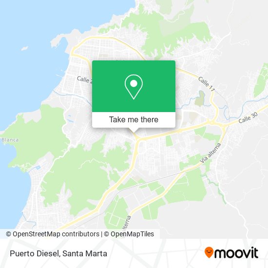 Puerto Diesel map