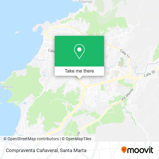 Compraventa Cañaveral map