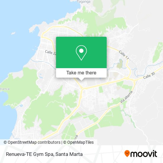 Renueva-TE Gym Spa map