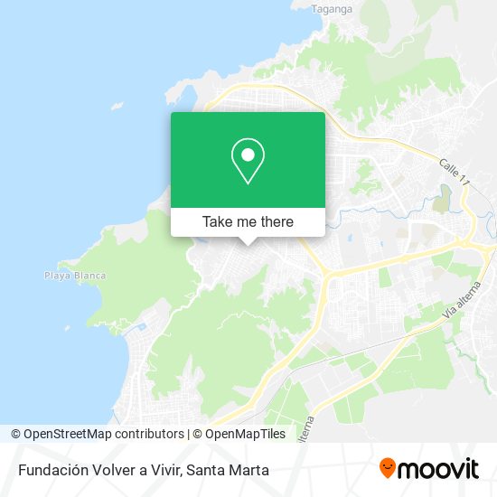 Fundación Volver a Vivir map