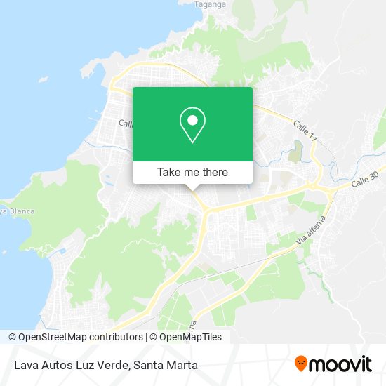 Lava Autos Luz Verde map