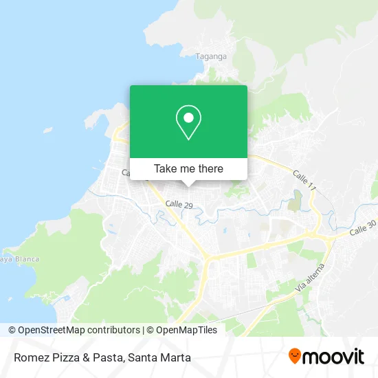 Romez Pizza & Pasta map