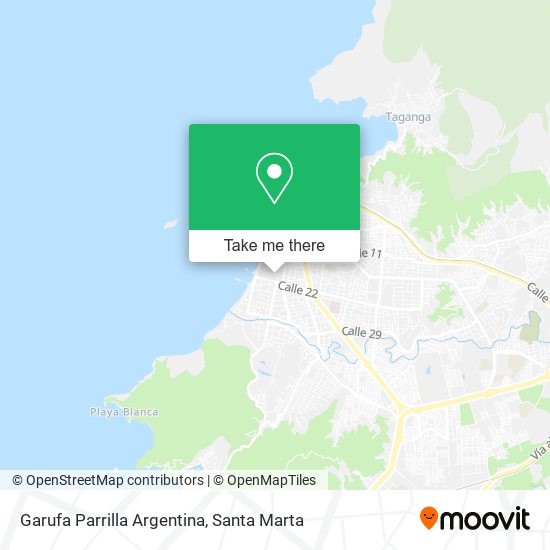 Garufa Parrilla Argentina map