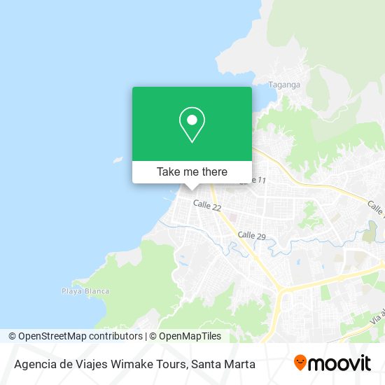 Mapa de Agencia de Viajes Wimake Tours