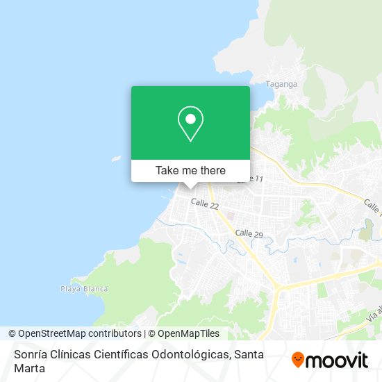 Sonría Clínicas Científicas Odontológicas map