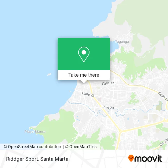Riddger Sport map
