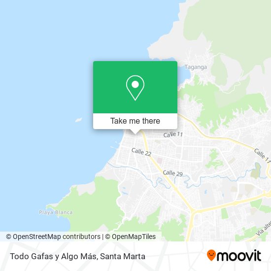 Mapa de Todo Gafas y Algo Más