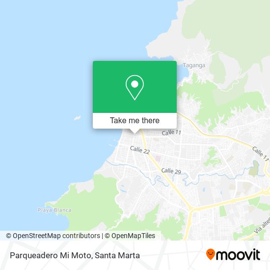 Mapa de Parqueadero Mi Moto