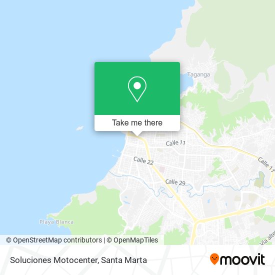 Soluciones Motocenter map