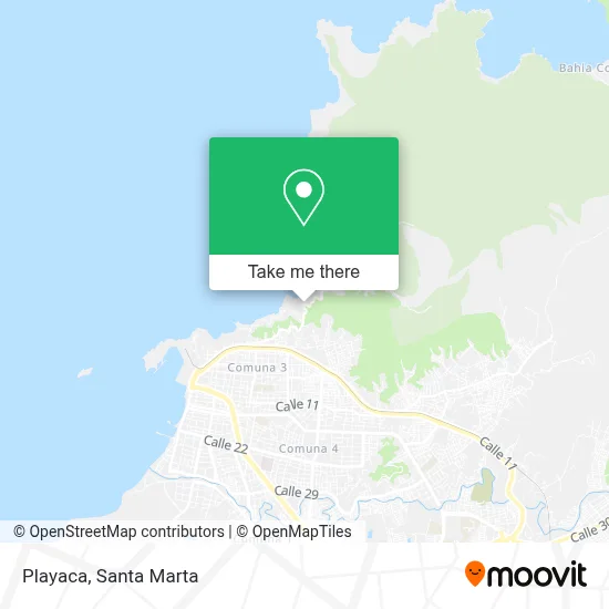 Playaca map