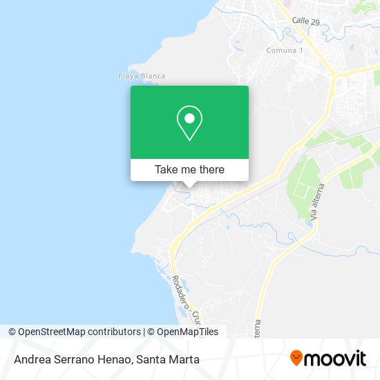 Mapa de Andrea Serrano Henao
