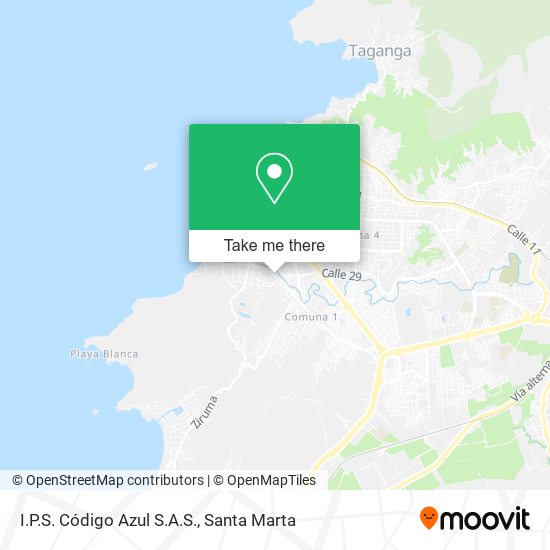 I.P.S. Código Azul S.A.S. map