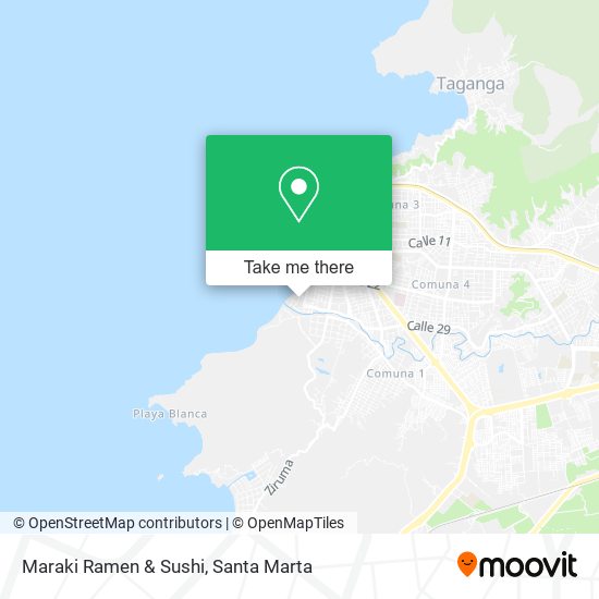 Maraki Ramen & Sushi map