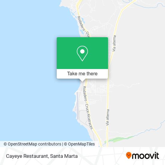 Cayeye Restaurant map