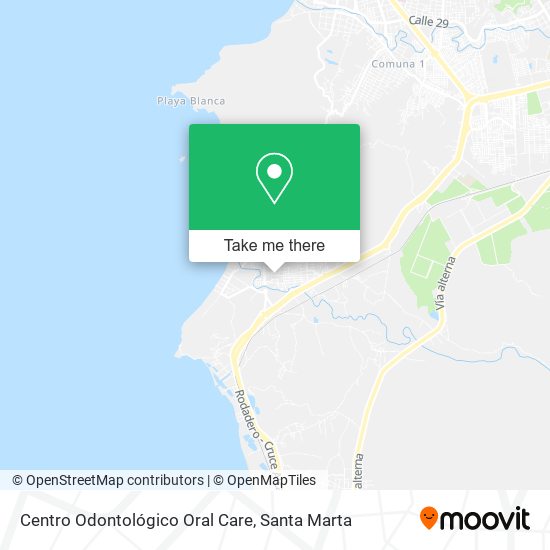 Centro Odontológico Oral Care map