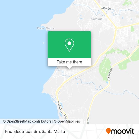 Mapa de Frio Eléctricos Sm