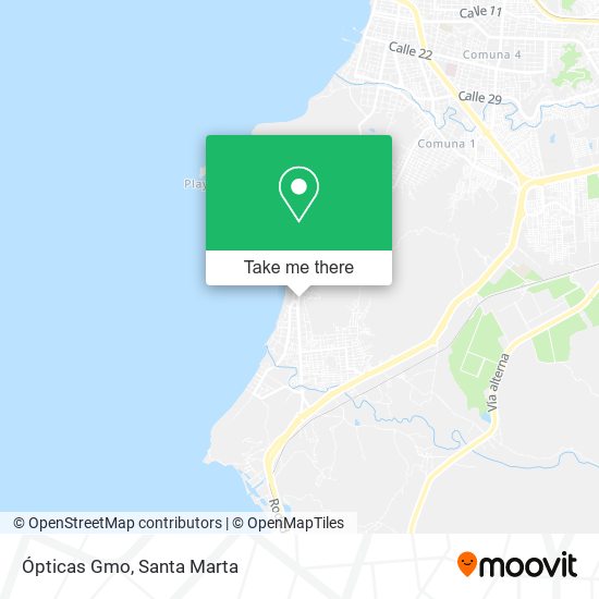 Mapa de Ópticas Gmo