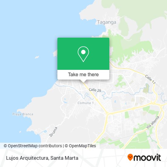 Lujos Arquitectura map
