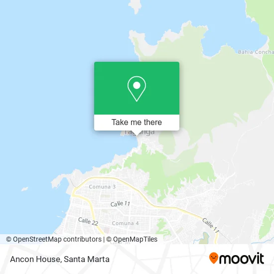 Mapa de Ancon House