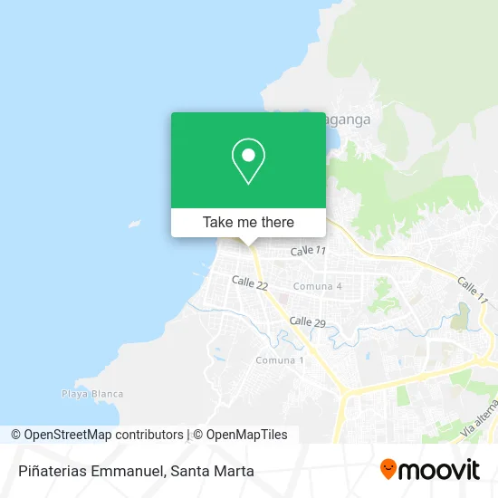 Mapa de Piñaterias Emmanuel