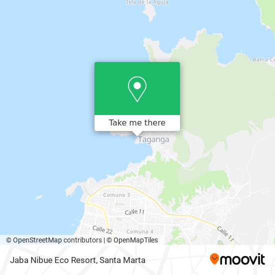 Jaba Nibue Eco Resort map