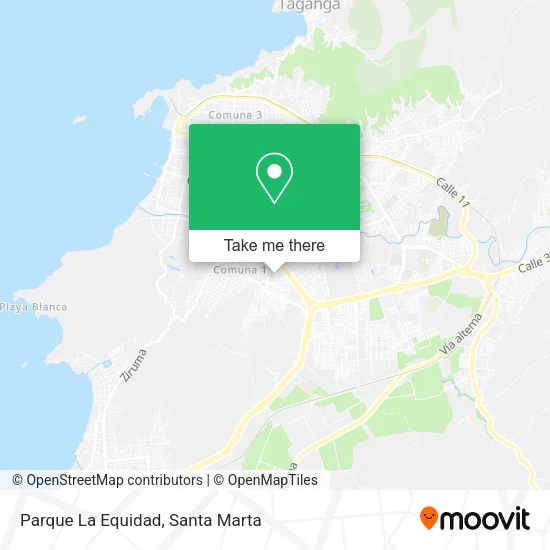 Mapa de Parque La Equidad