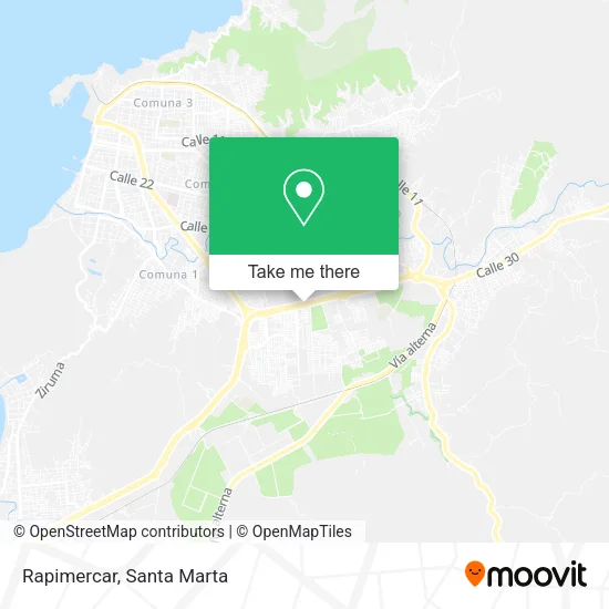 Rapimercar map